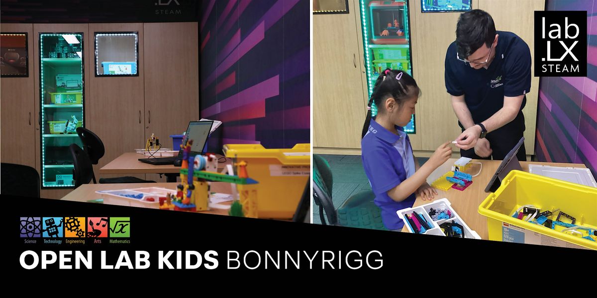 Open Lab: Kids - Bonnyrigg - January, Bonnyrigg Library- Lab.LX Steam ...