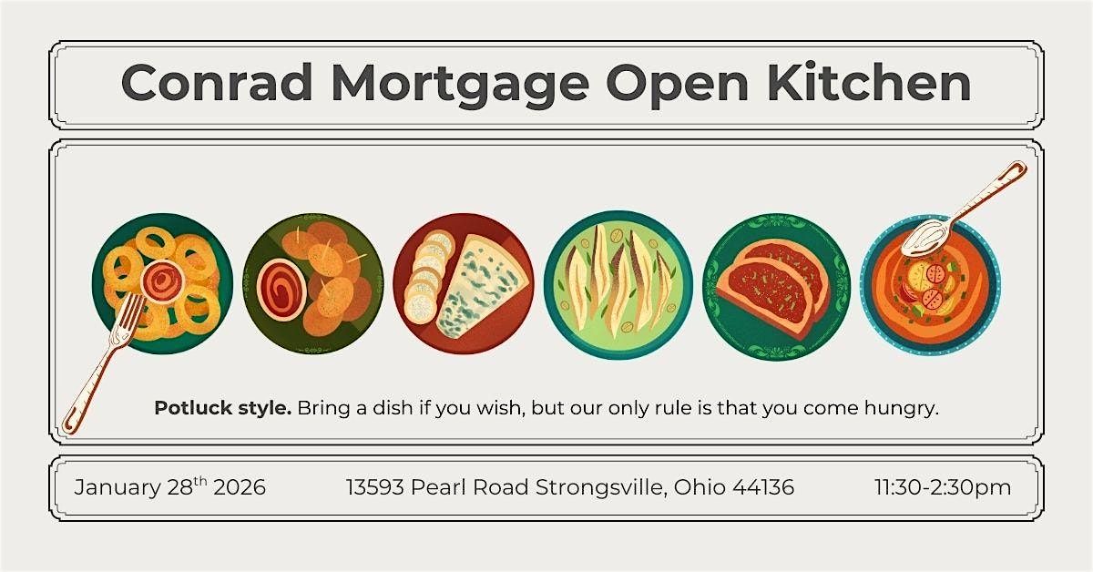 Conrad Mortgage Open Kitchen