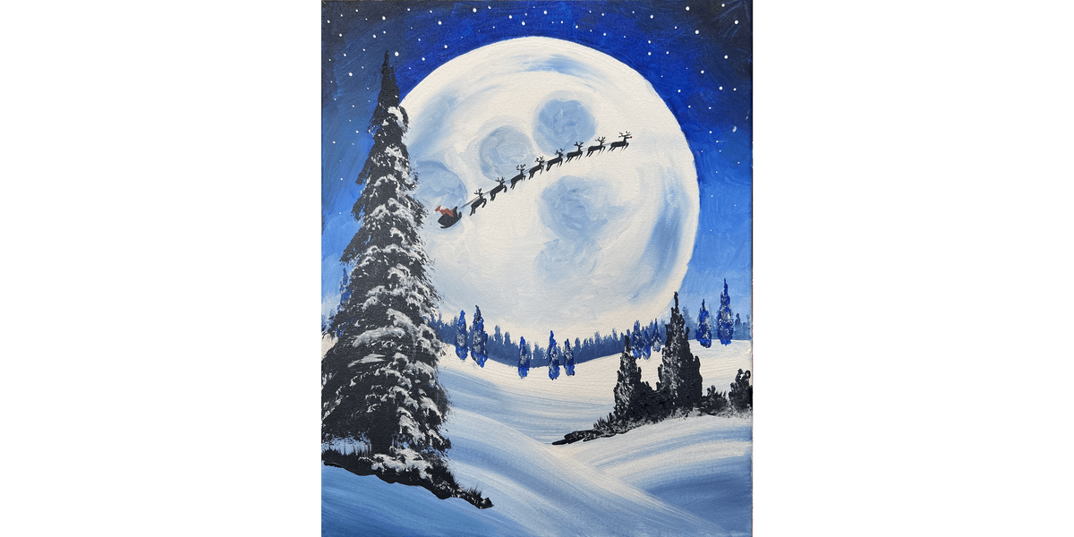 On Dasher - Paint and Sip in Norfolk | Classpop!™, 12 December | Event in Norfolk | AllEvents