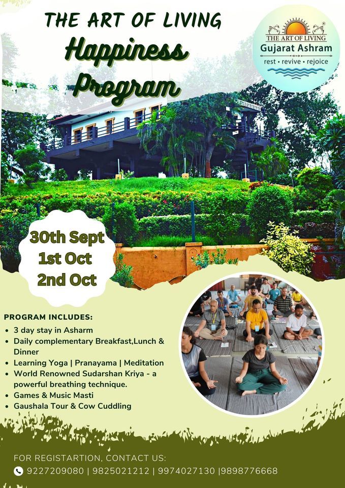 Special Gandhi Jayanti Happiness Prog | Event in Cambay | AllEvents.in