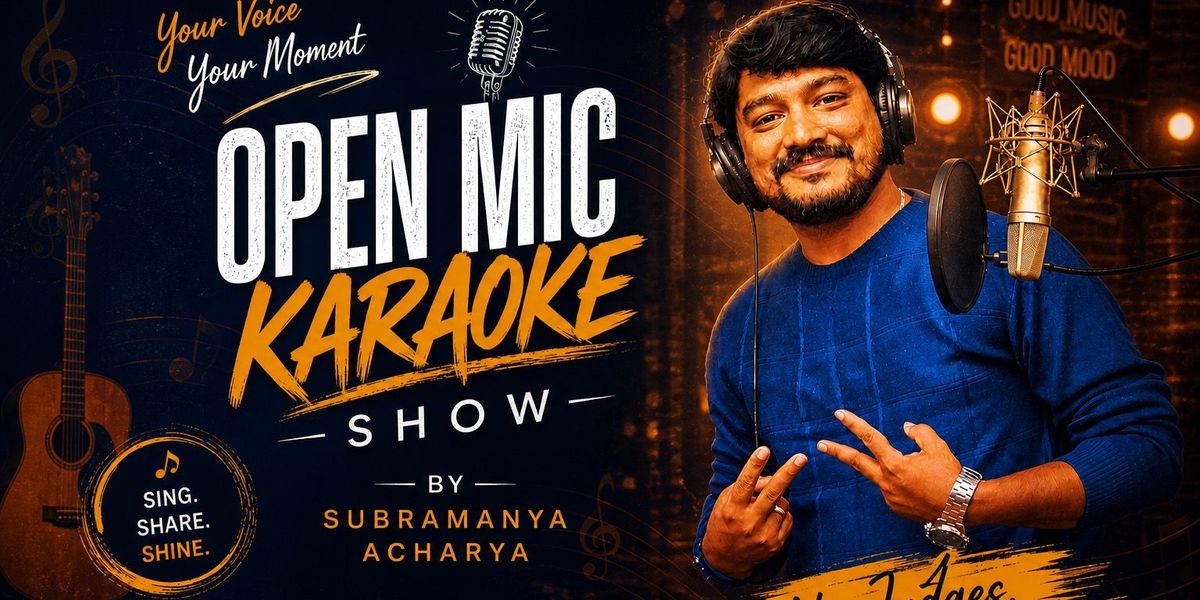 Naada Sunday open mic karaoke show