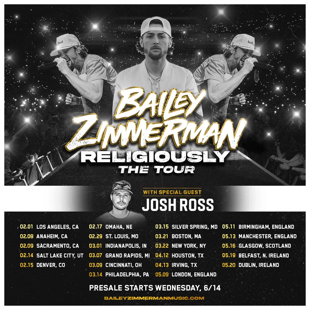 Bailey Zimmerman at Rolling Hills Casino, 27 July | Event in Corning | AllEvents