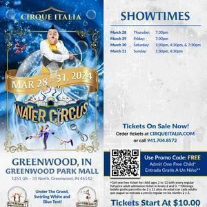 Cirque Italia - Water Circus at Katy Mills