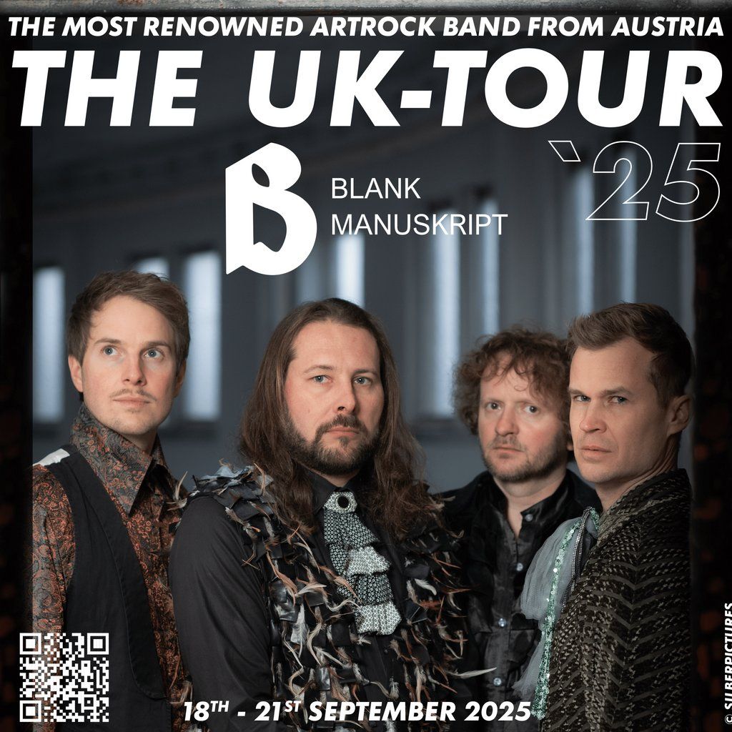 Blank Manuskript - rock from Salzburg Austria, 20 September | Event in Oxford | AllEvents