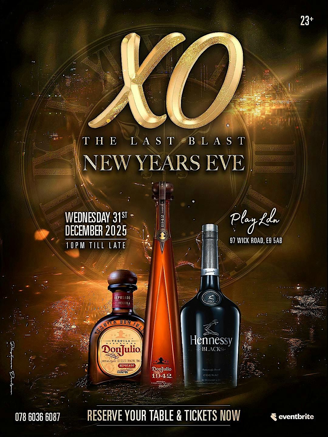 XO NYE : The Last Blast, 31 December | Event in London | AllEvents