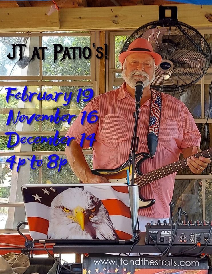 JT at Patios Tiki Bar!, Patio's Tiki Bar & Grill, Little River, 28