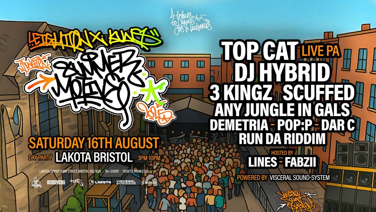 Leighton x Kuns Jungle Summer Motive Day Party, 16 August | Event in Bristol | AllEvents