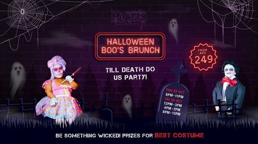 Halloween Boo's Brunch, 29 October | Event in Abu Dhabi | AllEvents.in