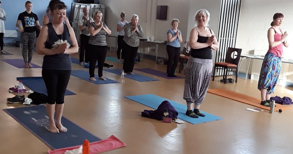 Yoga and relaxation for all abilities. A class designed for health and