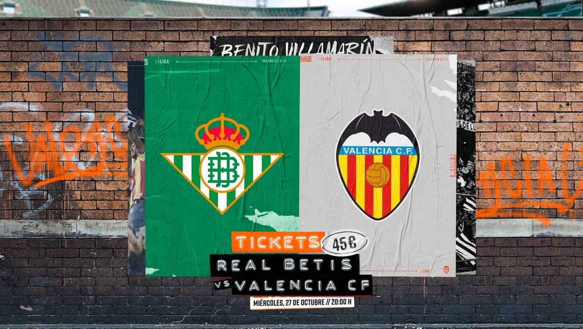 Real Betis Balompié vs Valencia CF Tickets, 1 February | Event in Sevilla | AllEvents