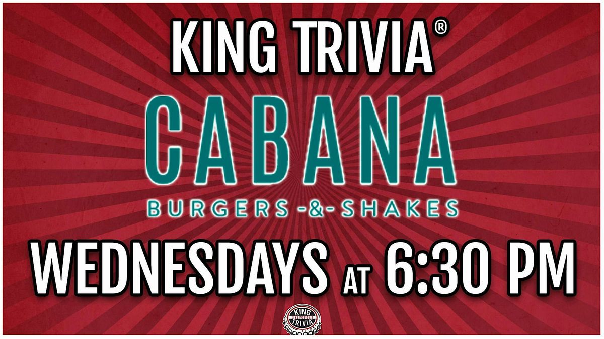 Trivia Night at Cabana, 7 January | Event in Johns Island | AllEvents
