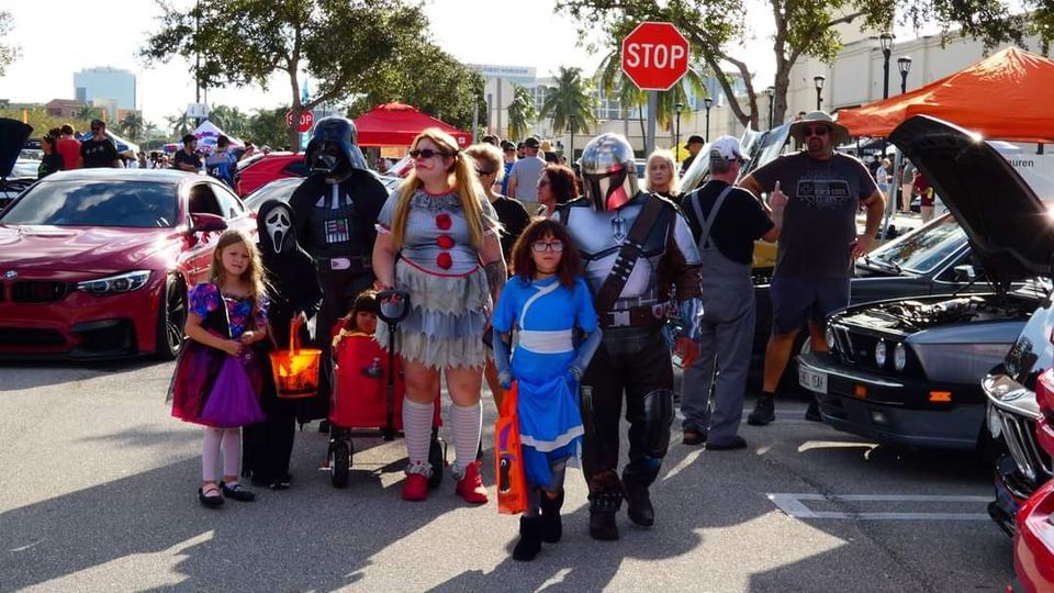 Trunk or Treat at Cars & Coffee Palm Beach, Tanger Outlets Palm Beach