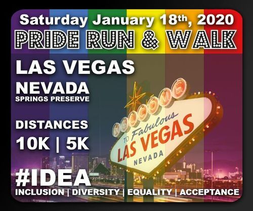 Pride Run Las Vegas Springs Preserve Las Vegas January 15 2022 Allevents In Blues Festival Laughlin Nv 2022