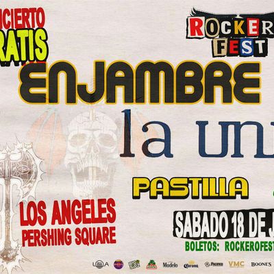 Concierto GRATIS con Enjambre, Inspector, La Union y mas!