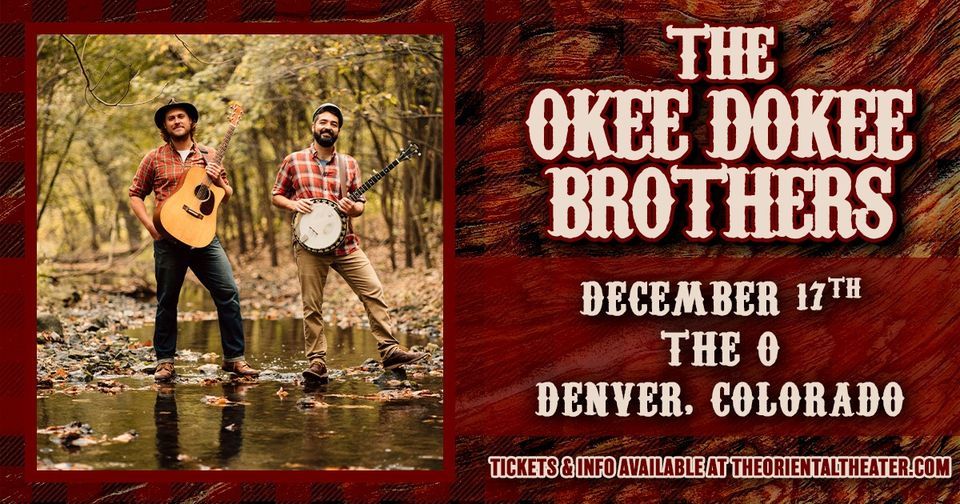The Okee Dokee Brothers Denver, CO, The Oriental Theater, Denver