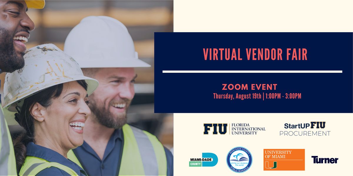 Virtual Vendor Fair August 19 2021 Online Event Allevents In Berlin, Wi Vendor Fair On July 3, 2022