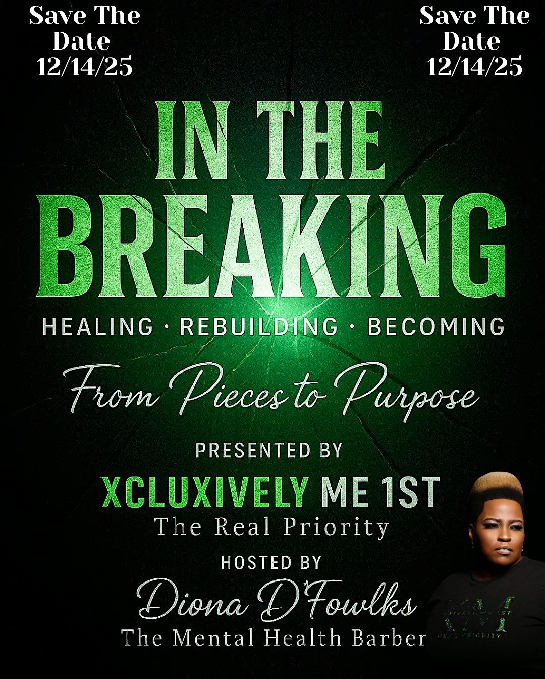 IN THE BREAKING ..FROM PIECES TO PURPOSE, 14 December | Event in Dallas | AllEvents