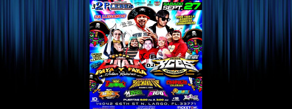 SONIDO PIRATA, DJ XCES, RICHARD TV & MÁS , 27 September | Event in Largo | AllEvents