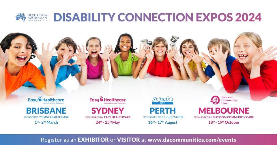 Sydney Disability Connection Expo 2024 sponsored by Easy Healthcare
