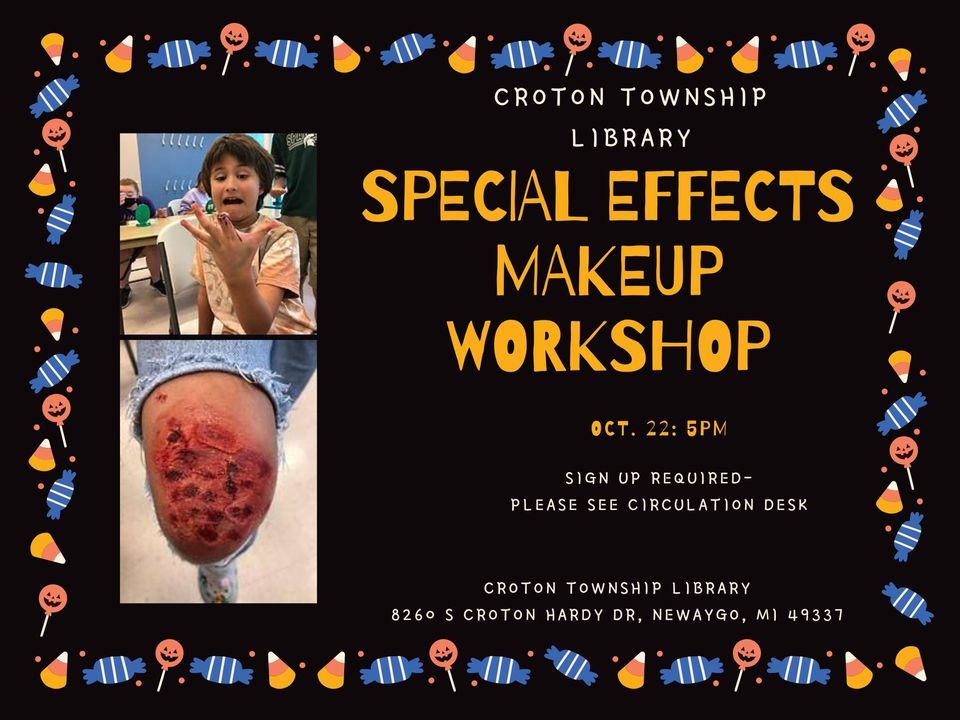 Special Effects Croton Township Library, Newaygo, October 22
