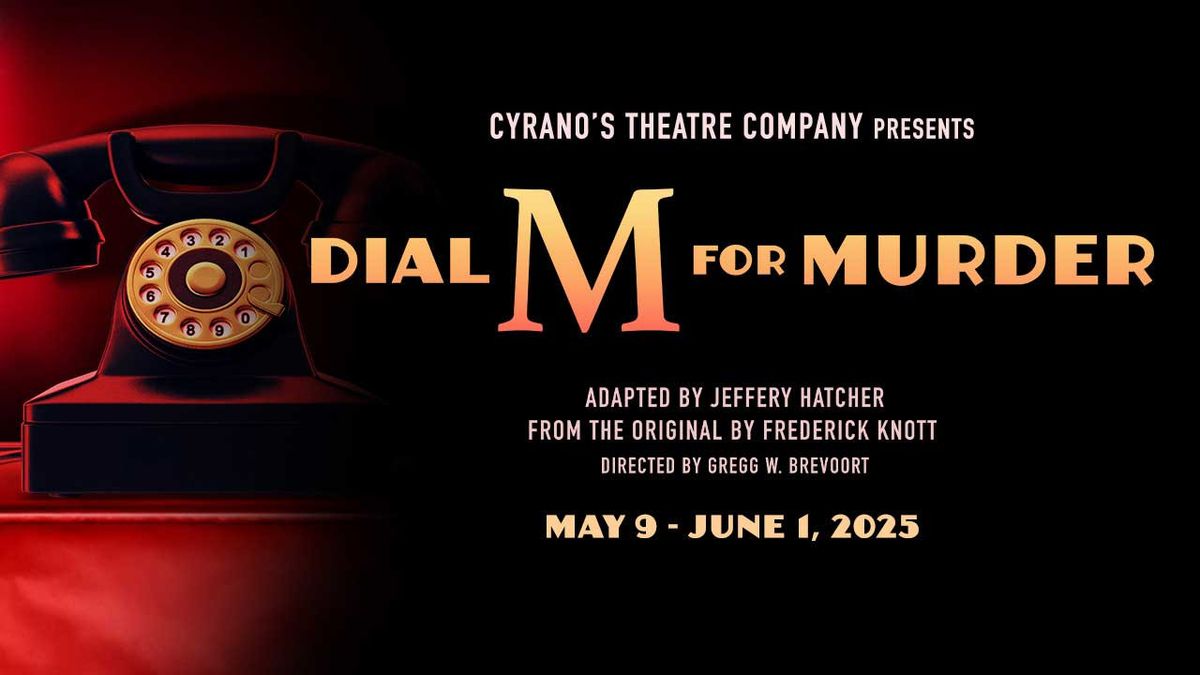 Dial M for Murder at Omaha Community Playhouse - Hawks Mainstage Theatre, 17 April | Event in Omaha | AllEvents