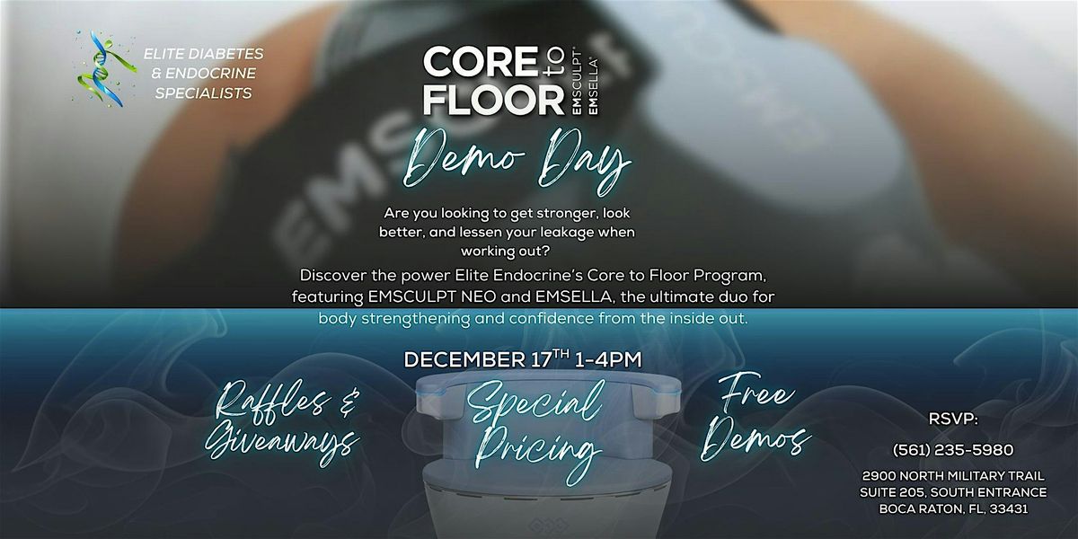 Core to Floor Demo Day, 17 December | Event in Boca Raton | AllEvents