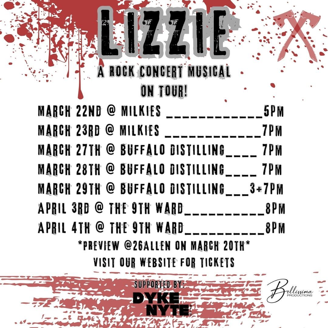 Lizzie - The Rock Musical, 21 August | Event in New Bern | AllEvents