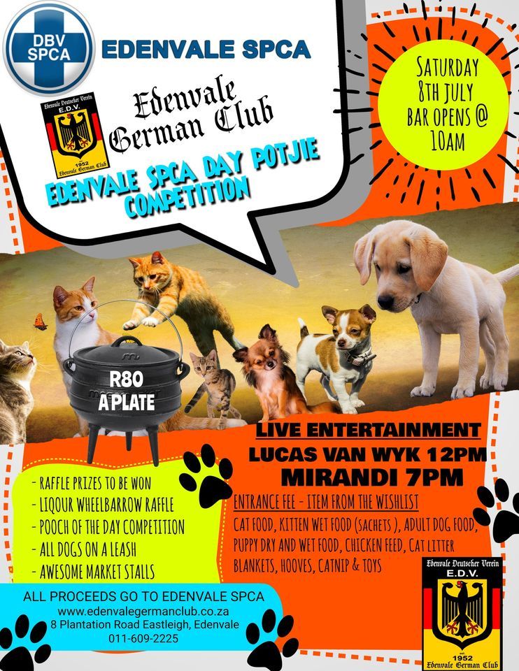 Edenvale SPCA Day Potjie Competition