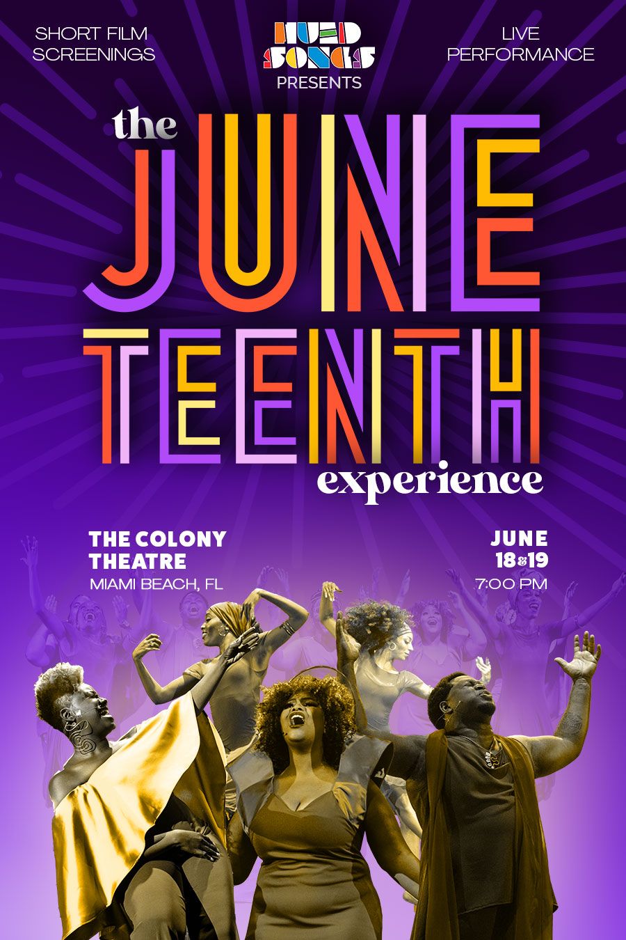 Hued Songs - The Juneteenth Experience, 13 June | Event in Fort Lauderdale | AllEvents