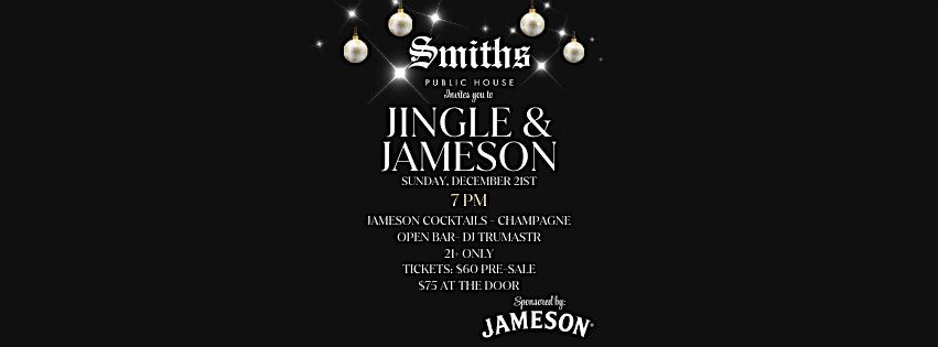 JINGLE & JAMESON, 21 December | Event in Cohoes | AllEvents