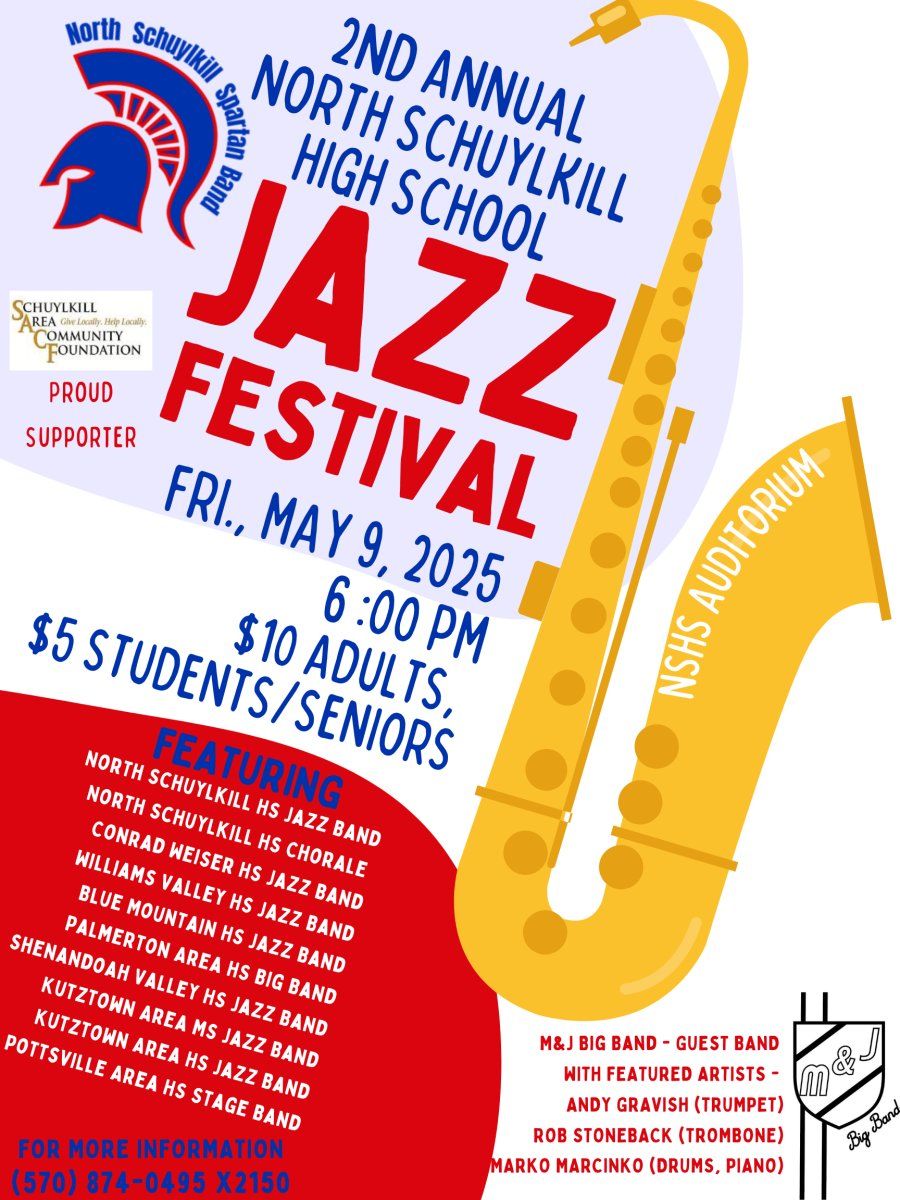 M & J Big Band, 1 August | Event in Pottstown | AllEvents