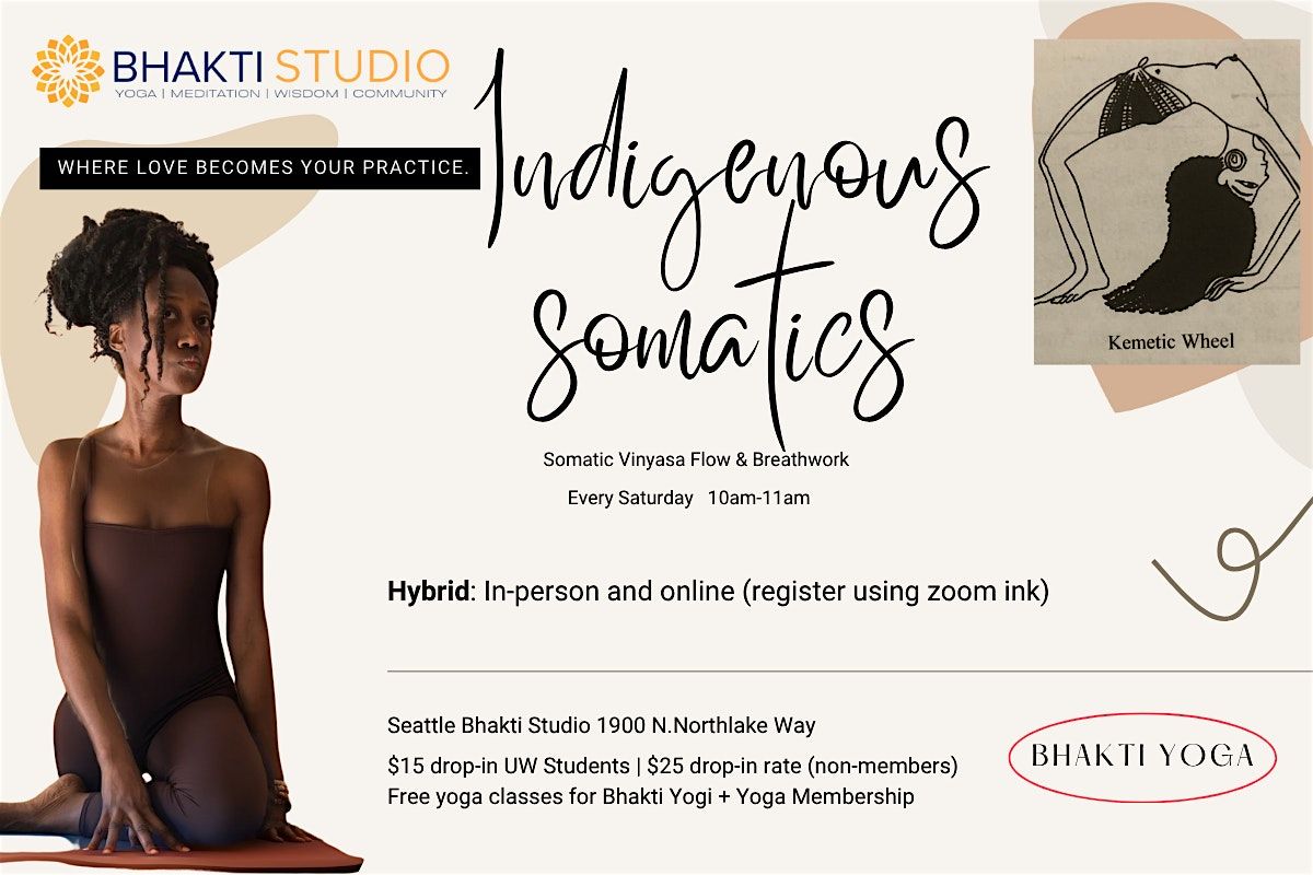 Indigenous Somatics: Somatic Vinyasa Flow and Breath-work, 22 November | Event in Seattle | AllEvents
