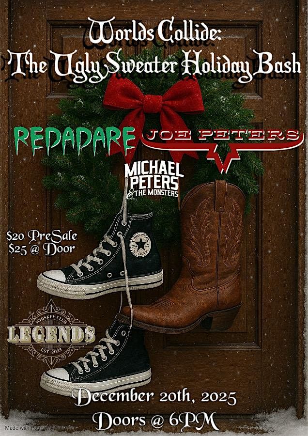 Worlds Collide: The Ugly Sweater Holiday Bash, 20 December | Event in Bakersfield | AllEvents