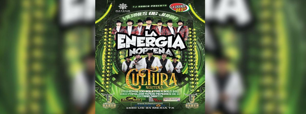 LA ENERGIA NORTENA , MEXIA, 6 June | Event in Mexia | AllEvents