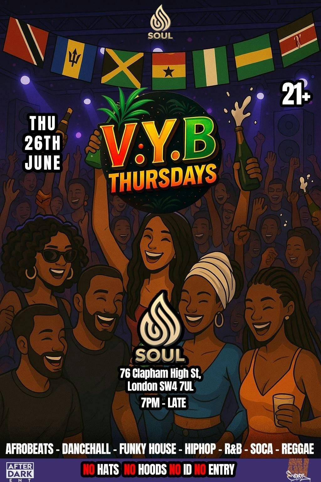 V.Y.B THURDAYS , 26 June | Event in London | AllEvents