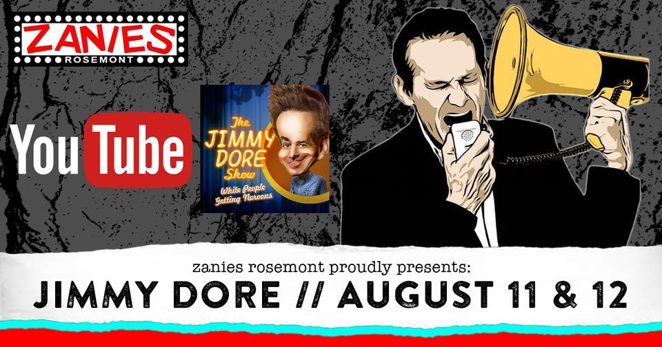 Jimmy Dore at Zanies Rosemont, 11 August | Event in Rosemont | AllEvents.in