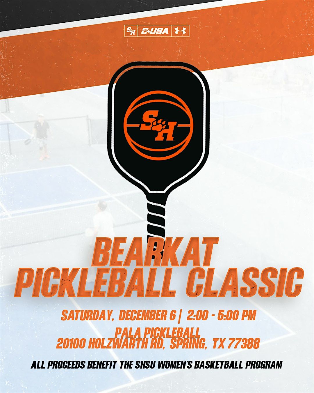 SHSU Bearkat Pickleball Classic, 6 December | Event in Spring | AllEvents