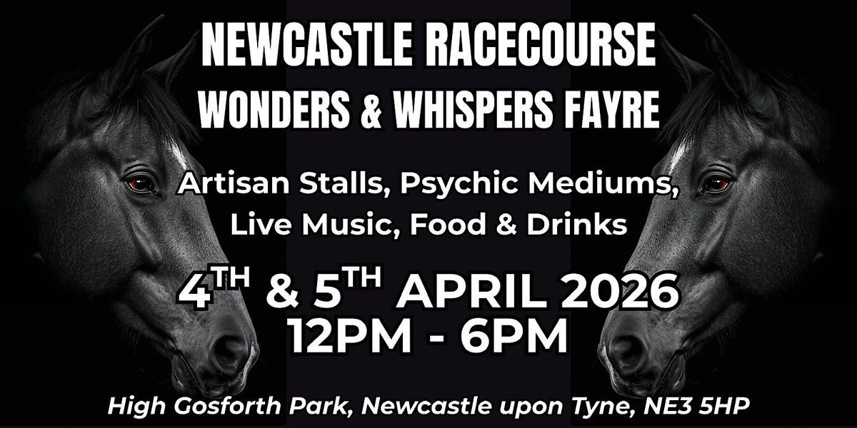 Newcastle Racecourse Artisan Fayre with Psychic Sally Show ( paid Seperate), 4 April | Event in Newcastle upon Tyne