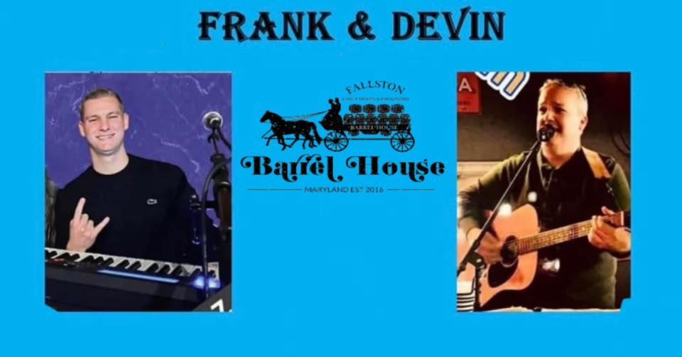 Frank and Devin, Fallston Barrel House, August 25 2023 AllEvents.in