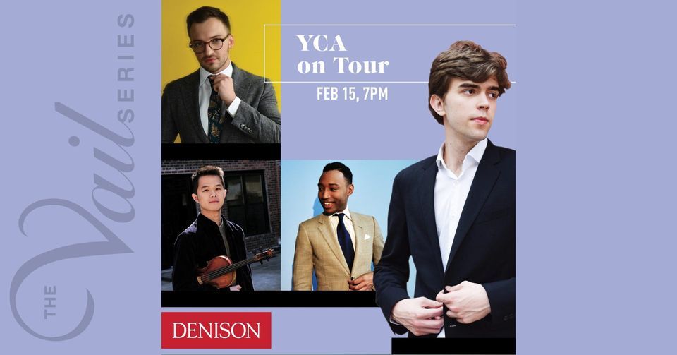 The vail series presents young concert artists on tour swasey chapel