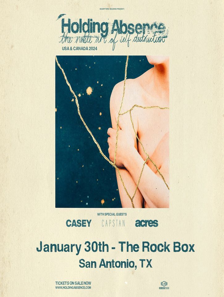 Holding Absence at The Rock Box! , The Rock Box, San Antonio, January 30 2024 AllEvents.in