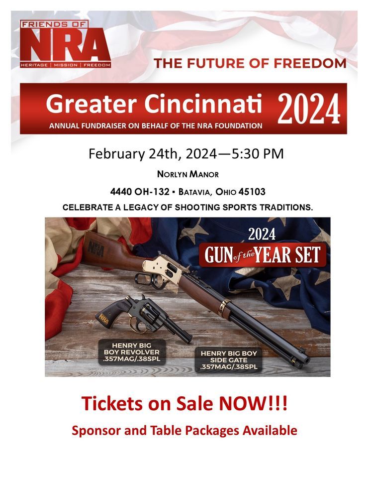Greater Cincinnati Friends of NRA Annual Fundraiser, 1440 Ohio State