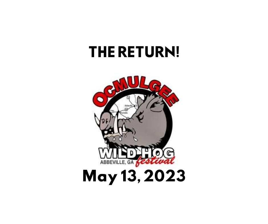 Ocmulgee Wild Hog Festival, City of Abbeville, GA, May 13 2025
