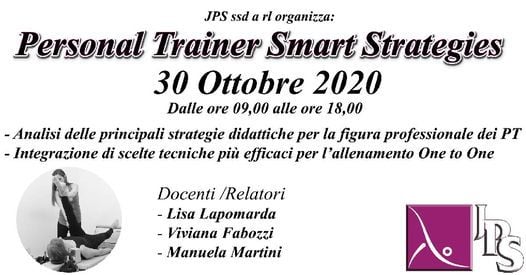 Personal Trainer Smart Strategies Just Pilates Studio Cesena 30 October