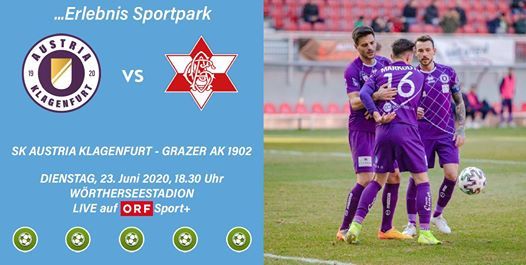 Sk Austria Klagenfurt Gak 1902 Sportpark Klagenfurt Wortherseestadion 23 June
