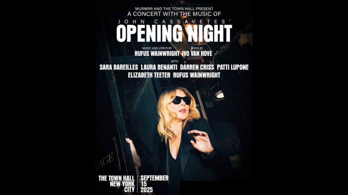 Rufus Wainwright: A Concert With The Music Of John Cassavetes Opening Night, 14 September | Event in New York