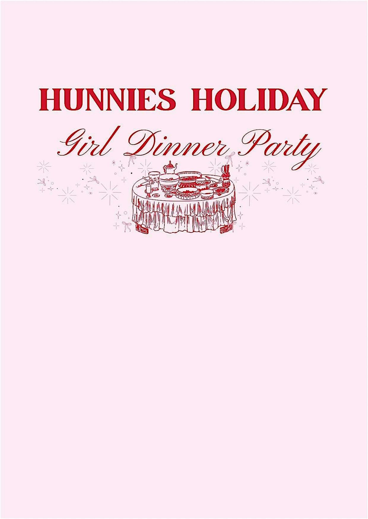 Hunnies Holiday Girl Dinner Party, 6 December | Event in Jersey City | AllEvents