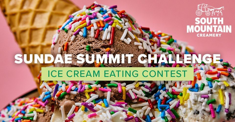 2nd Annual Sundae Summit Challenge Ice Cream Eating Contest, South