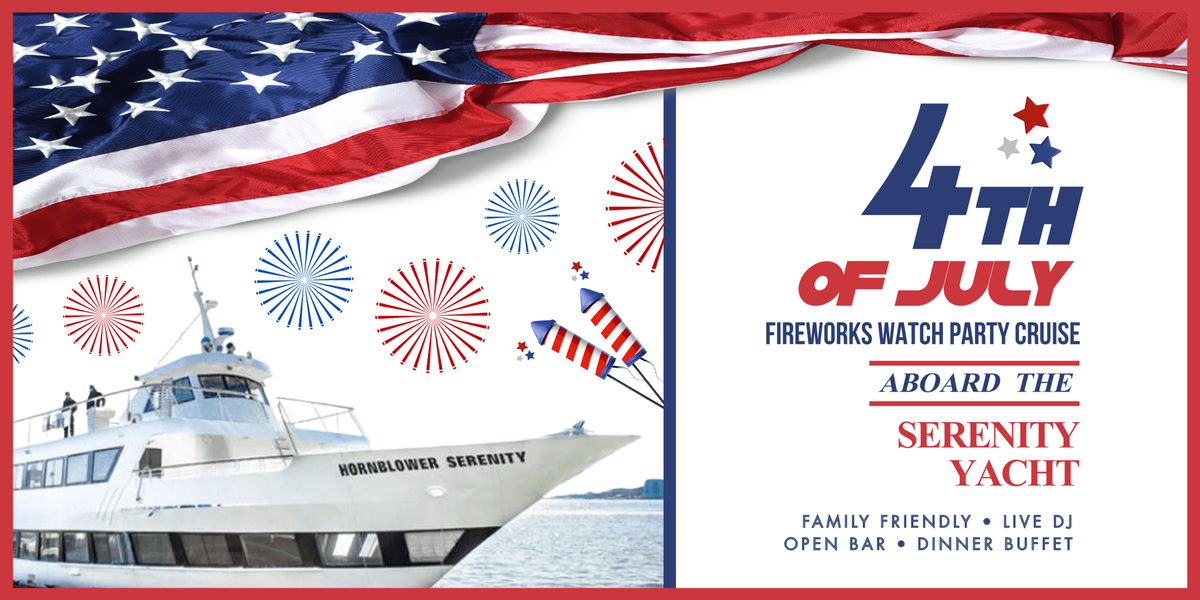 Serenity NYC Yacht Fourth of July Cruise, 4 July | Event in New York | AllEvents