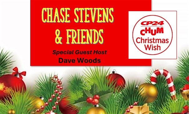 Chase Stevens & Friends - In support of CP24 CHUM Christmas Wish, 11 December | Event in Oakville | AllEvents